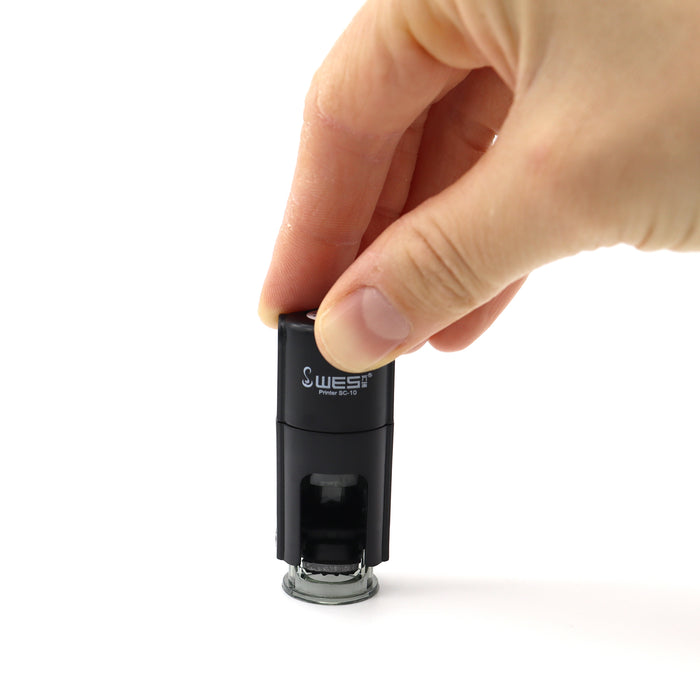 Self Inking Love Heart Open Stamp Default Title