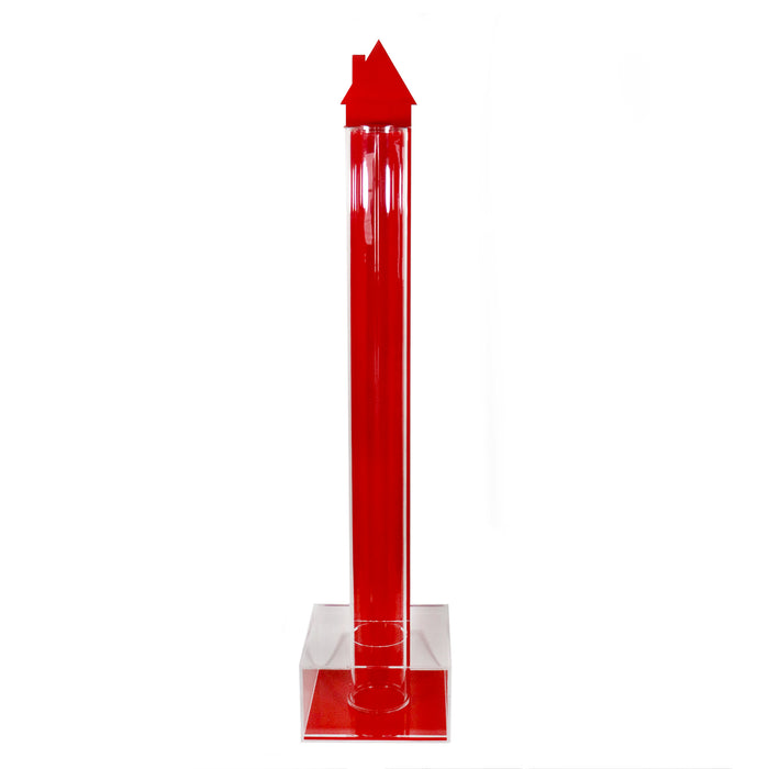 Large Tube Token Collector 1 Tube: 250x1153mm