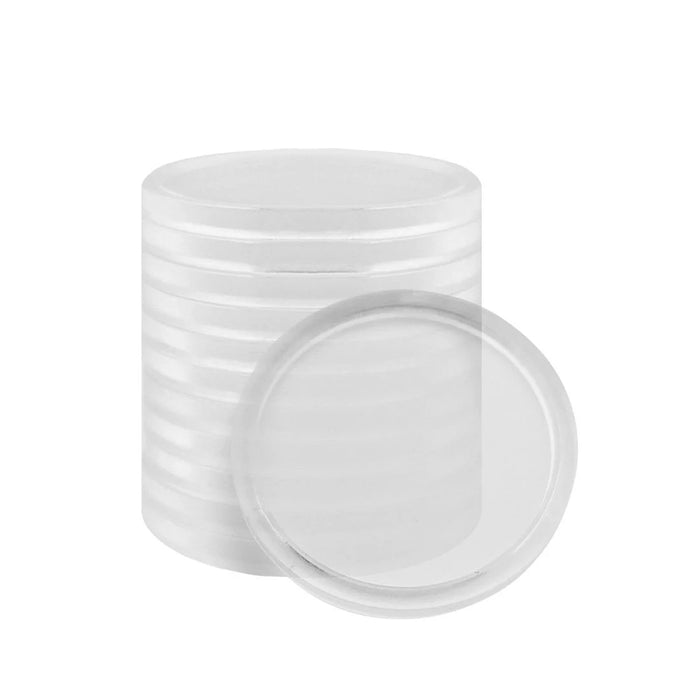 Transparent Round Tokens 25mm