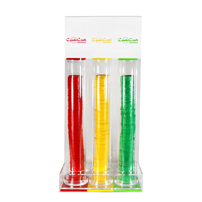 Small 3 Tubes Token Collector Default Title