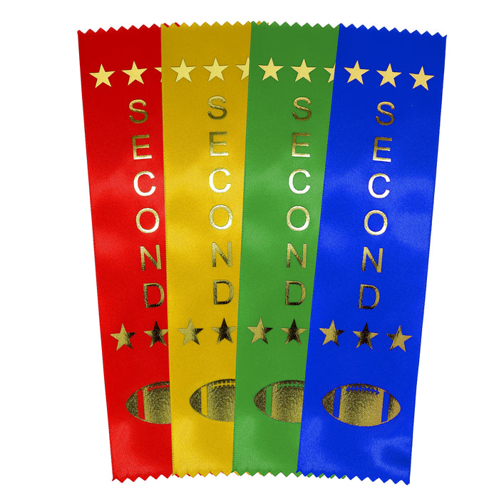 Award Ribbon Second Place Rugby Default Title