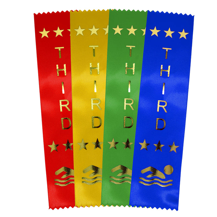 Award Ribbon Third Place Swimming Default Title