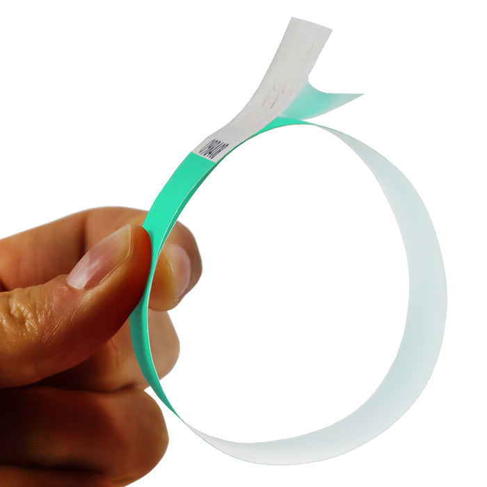 Aqua Tyvek Wristbands Default Title