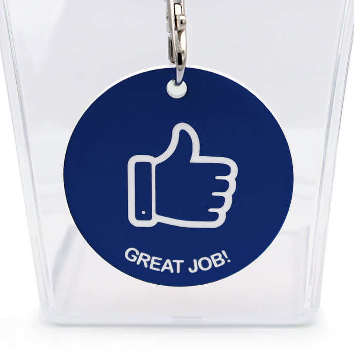 Blue Acrylic Reward Medal - Great Job! Default Title