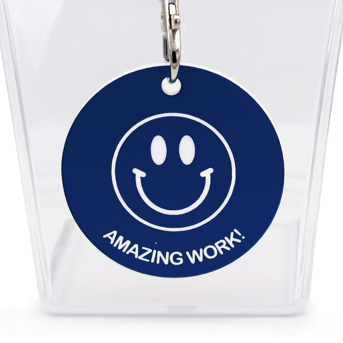 Blue Acrylic Reward Medal - Amazing Work! Default Title