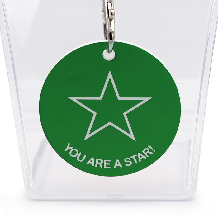Green Acrylic Reward Medal - You Are A Star! Default Title