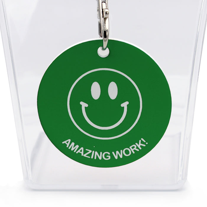 Green Acrylic Reward Medal - Amazing Work! Default Title