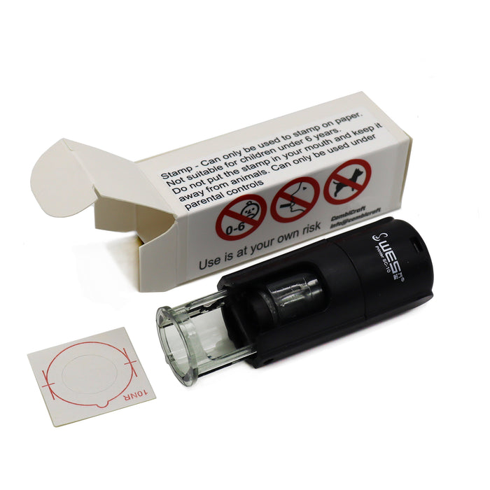 Self Inking Love Heart Open Stamp Default Title