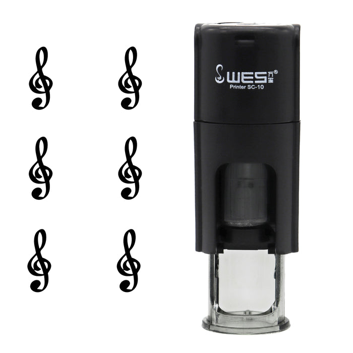 Self Inking Music Key Stamp Default Title