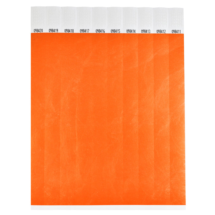 Orange Tyvek Wristbands Default Title