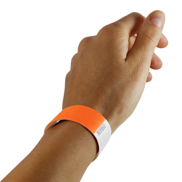 Orange Tyvek Wristbands Default Title