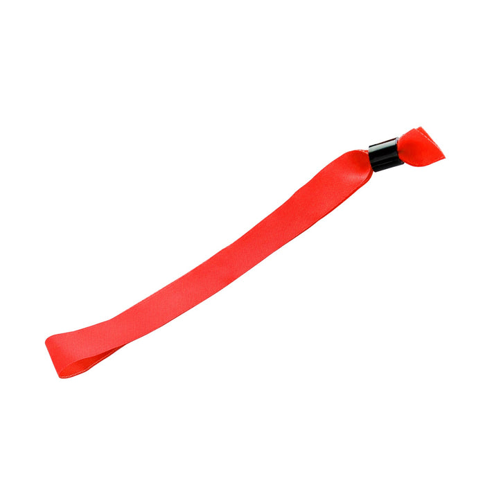 Custom Fabric Wristbands Red / Black