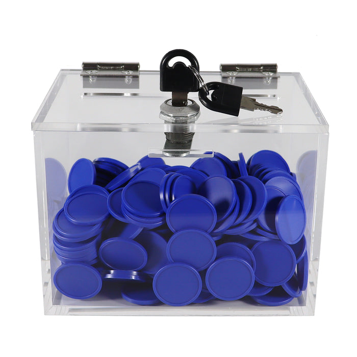 Small Cubicle Token Collector With Hinges Default Title