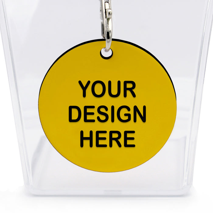 Yellow Acrylic Reward Medal - Custom Design!
