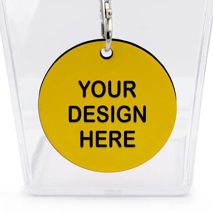Yellow Acrylic Reward Medal - Custom Design! Default Title