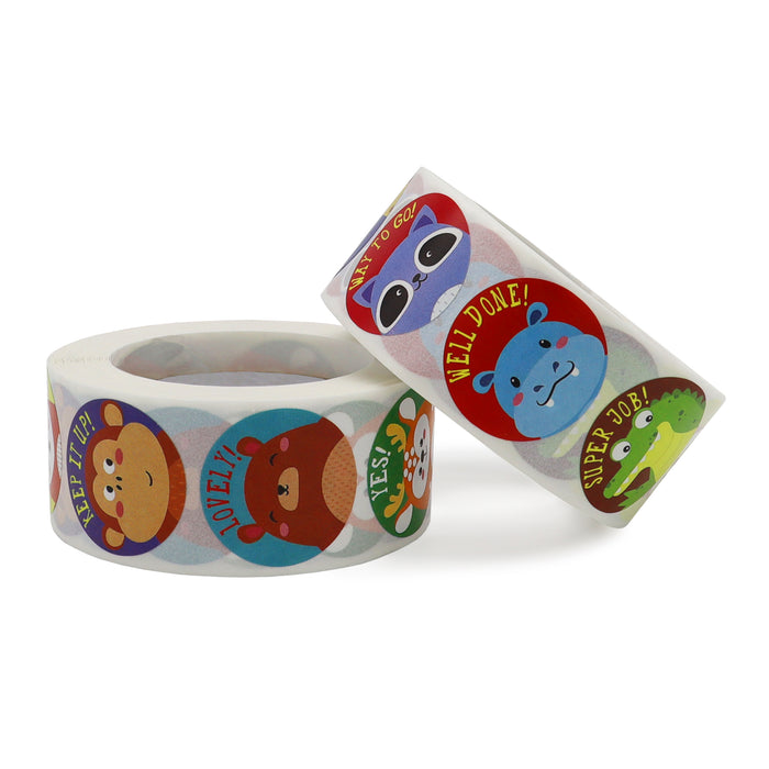Animals Vinyl Sticker Roll Default Title