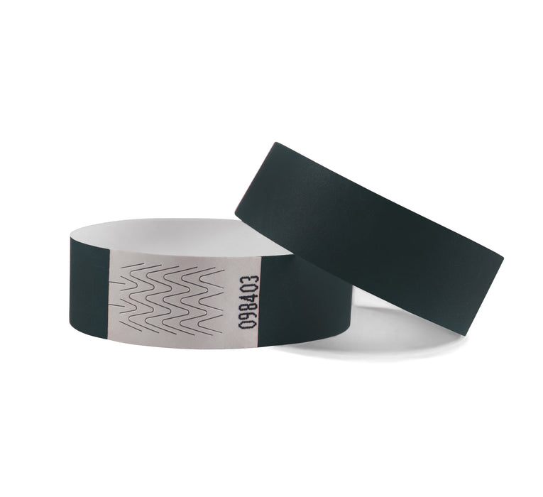 Black Tyvek Wristbands Default Title