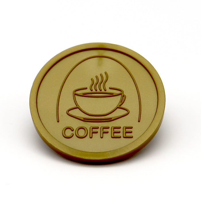 Gold Coffee Tokens Default Title