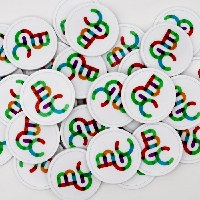 Custom Printed Event Tokens - MOQ 1000 One Side Printing