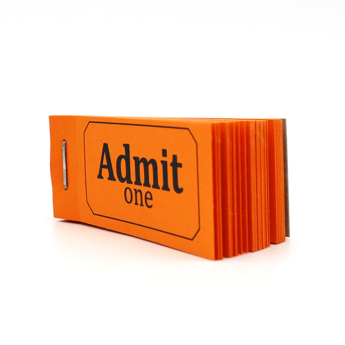 Admit One - Orange Default Title