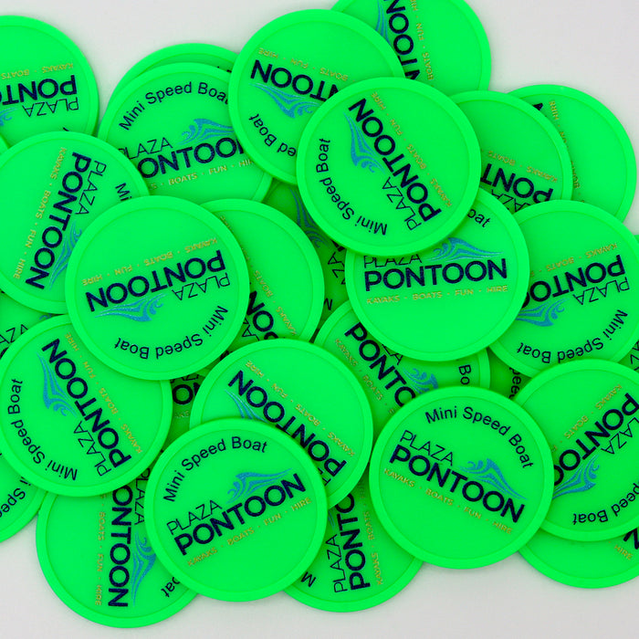 Custom Printed Event Tokens - MOQ 1000 One Side Printing