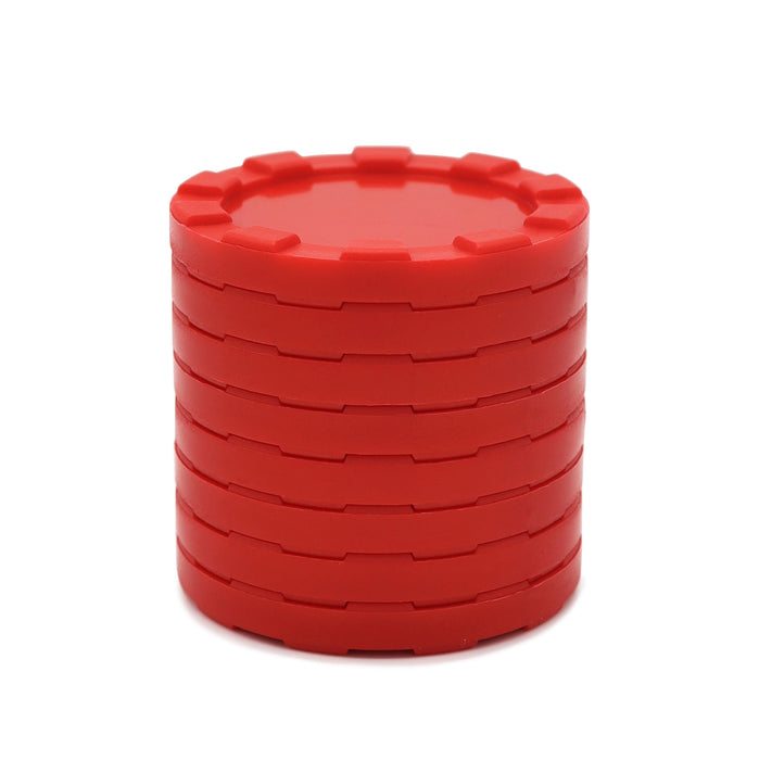 OUTLET Stackable Tokens 40mm - Red 50 PCS