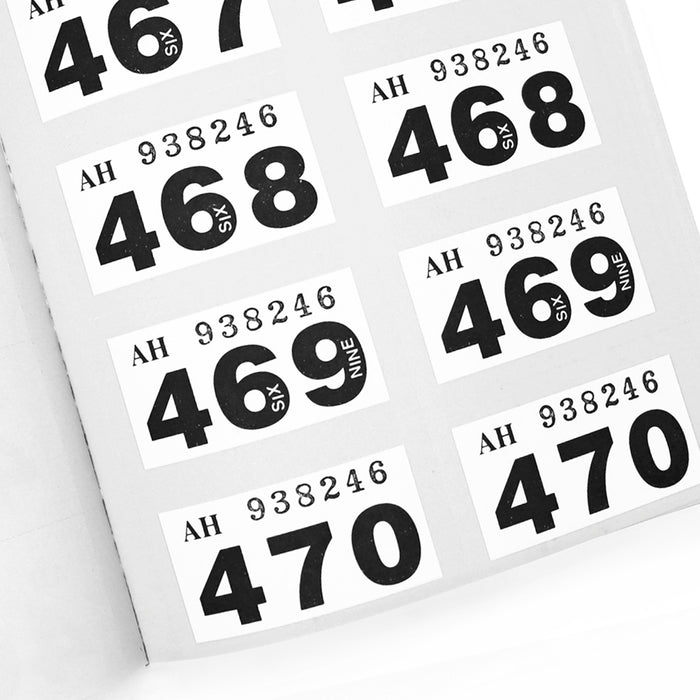Raffle Ticket Book - White Default Title