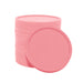 Plastic Round Tokens Light Pink