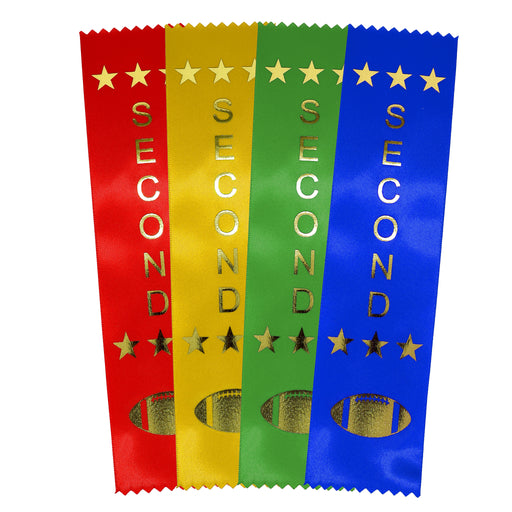 Award Ribbon Second Place Rugby Default Title