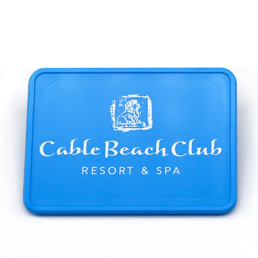 Custom Printed Rectangular Shaped Reward Tokens - MOQ 100 One Side Printing