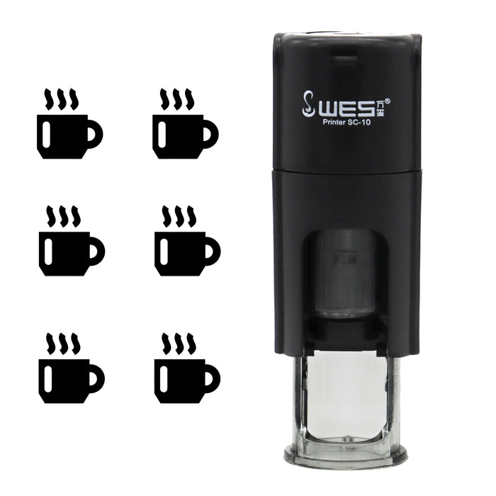 Self Inking Coffee Cup Stamp