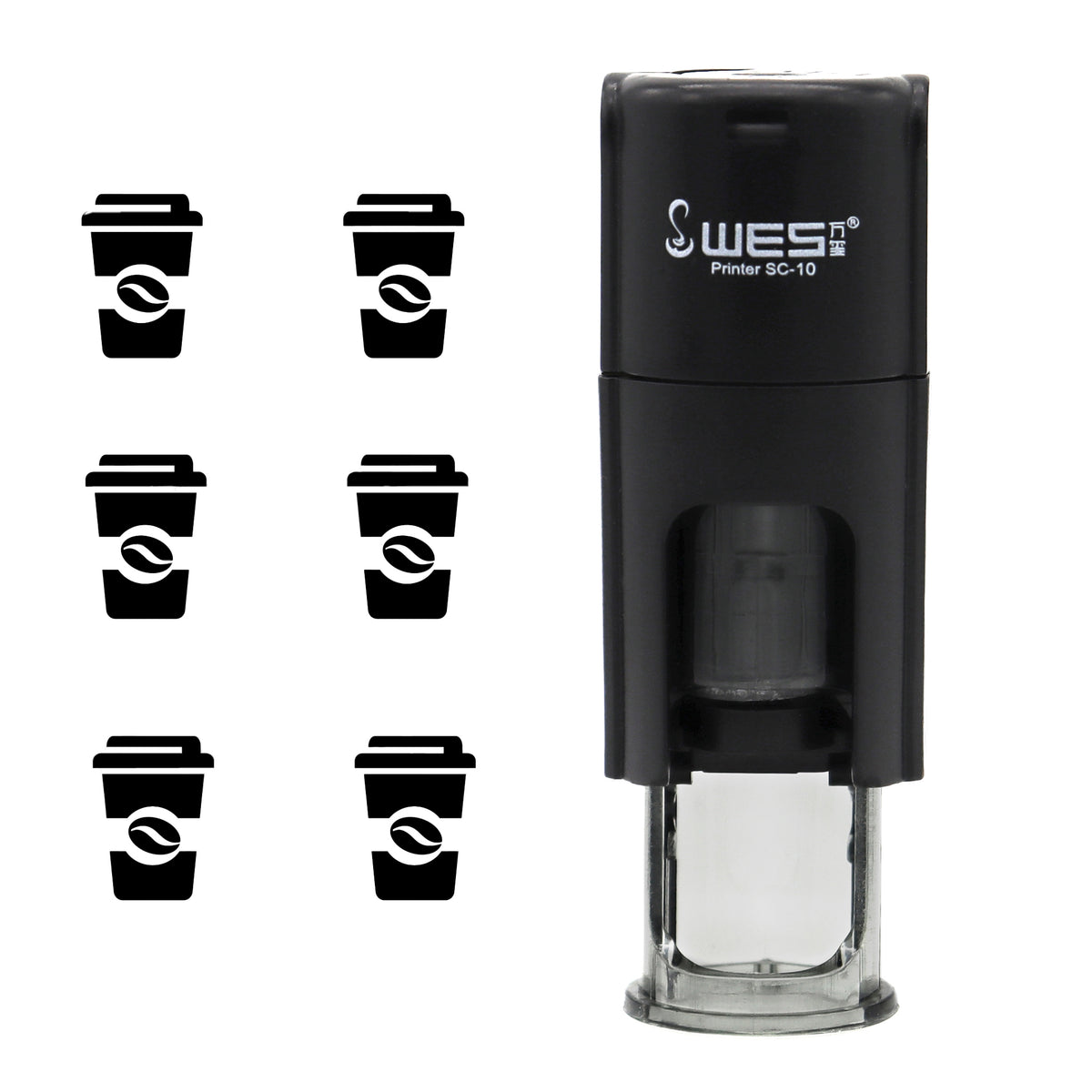 Self Inking Coffee Stamp | Teacher Stamp | Loyalty Stamp