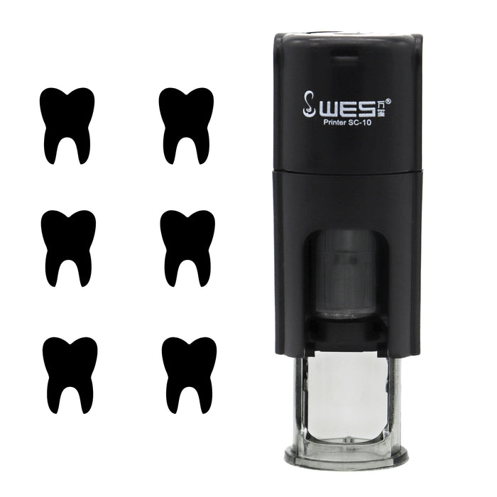 Self Inking Tooth Stamp