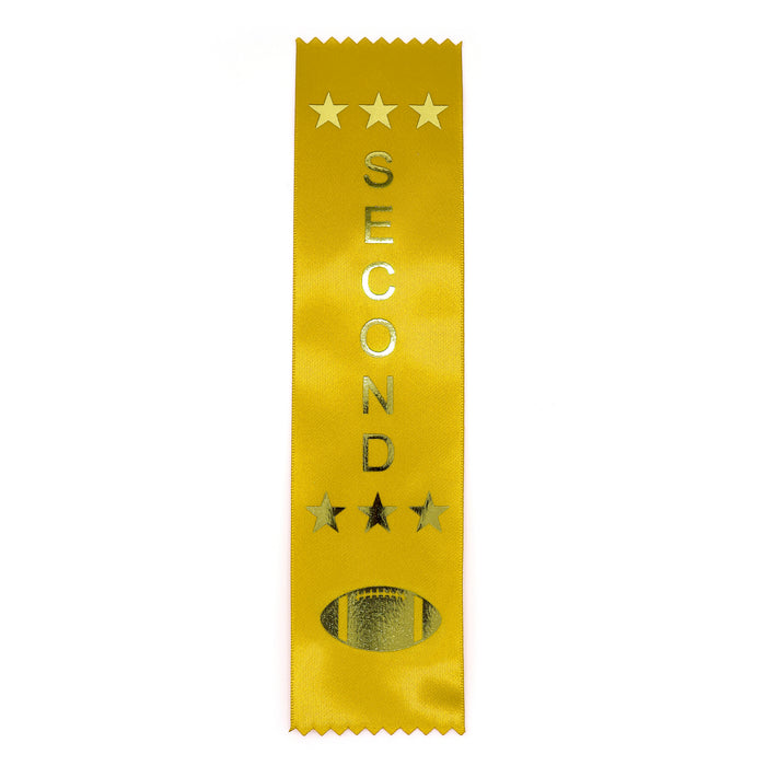 Award Ribbon Second Place Rugby