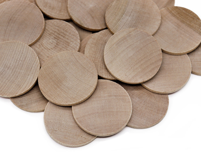 Eco-Friendly Maple Wood Tokens