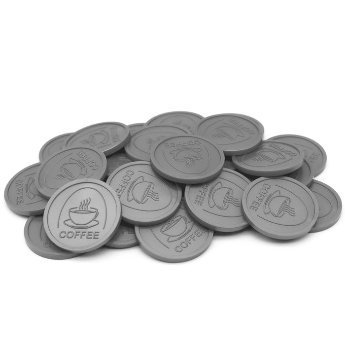 Silver Coffee Tokens