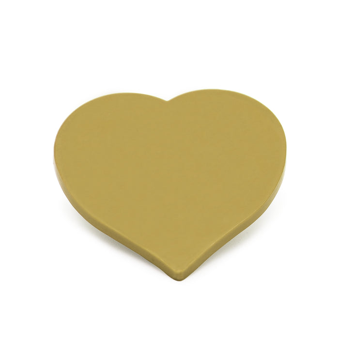 Heart Shaped Tokens 40mm - Gold