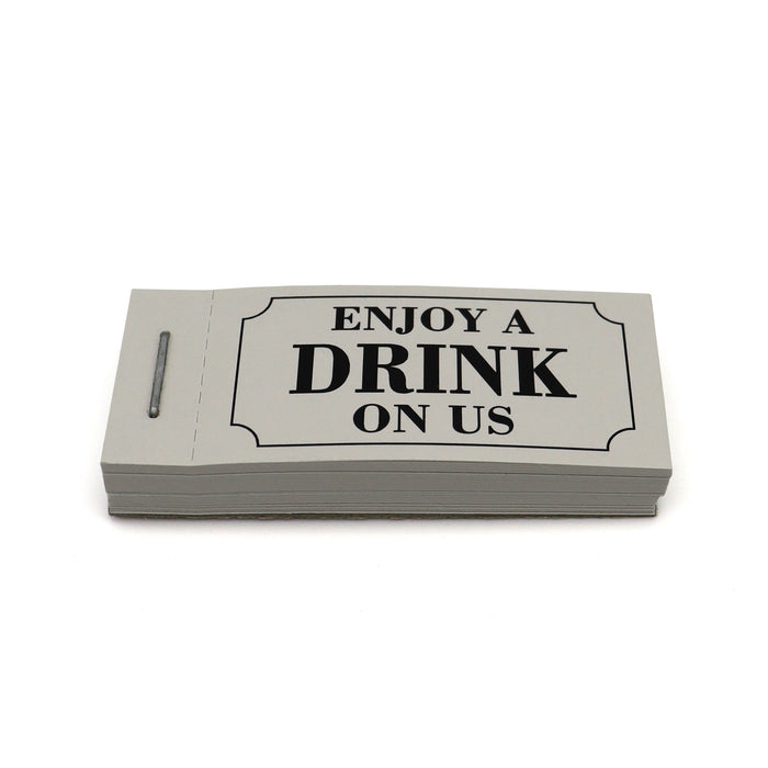 Enjoy A Drink On Us - Grey