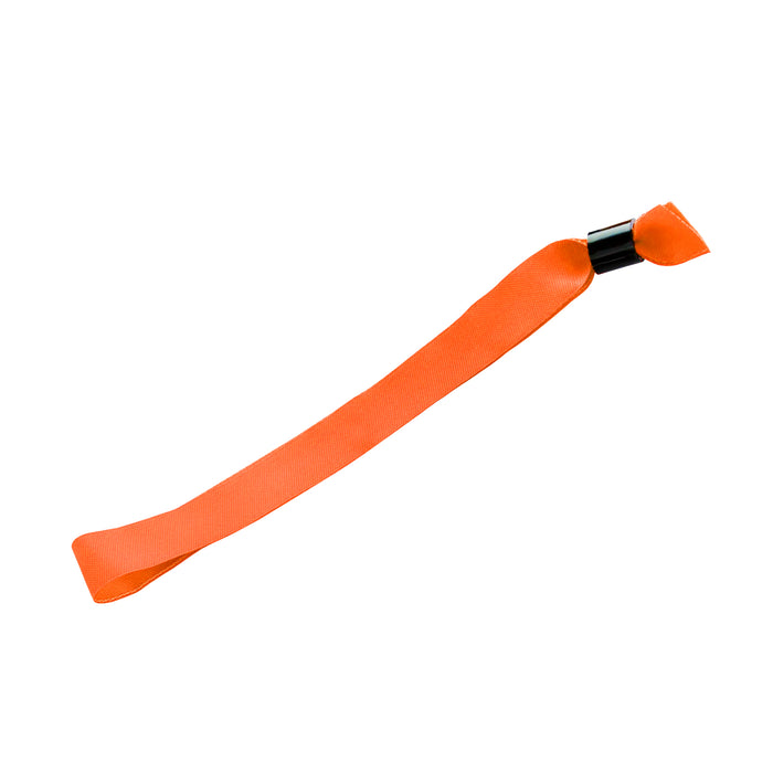 Personalised Fabric Wristbands - Orange