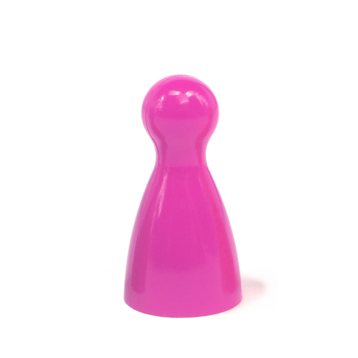 Pink Plastic Game Pawns