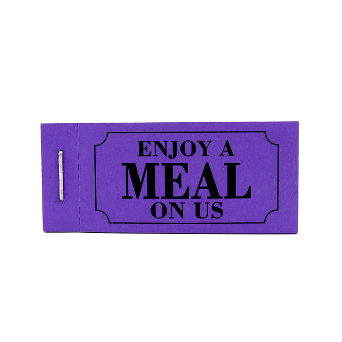 Enjoy A Meal On Us - Purple