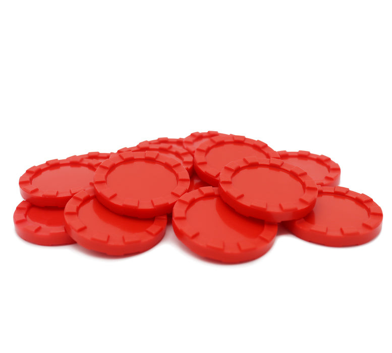 OUTLET Stackable Tokens 40mm - Red