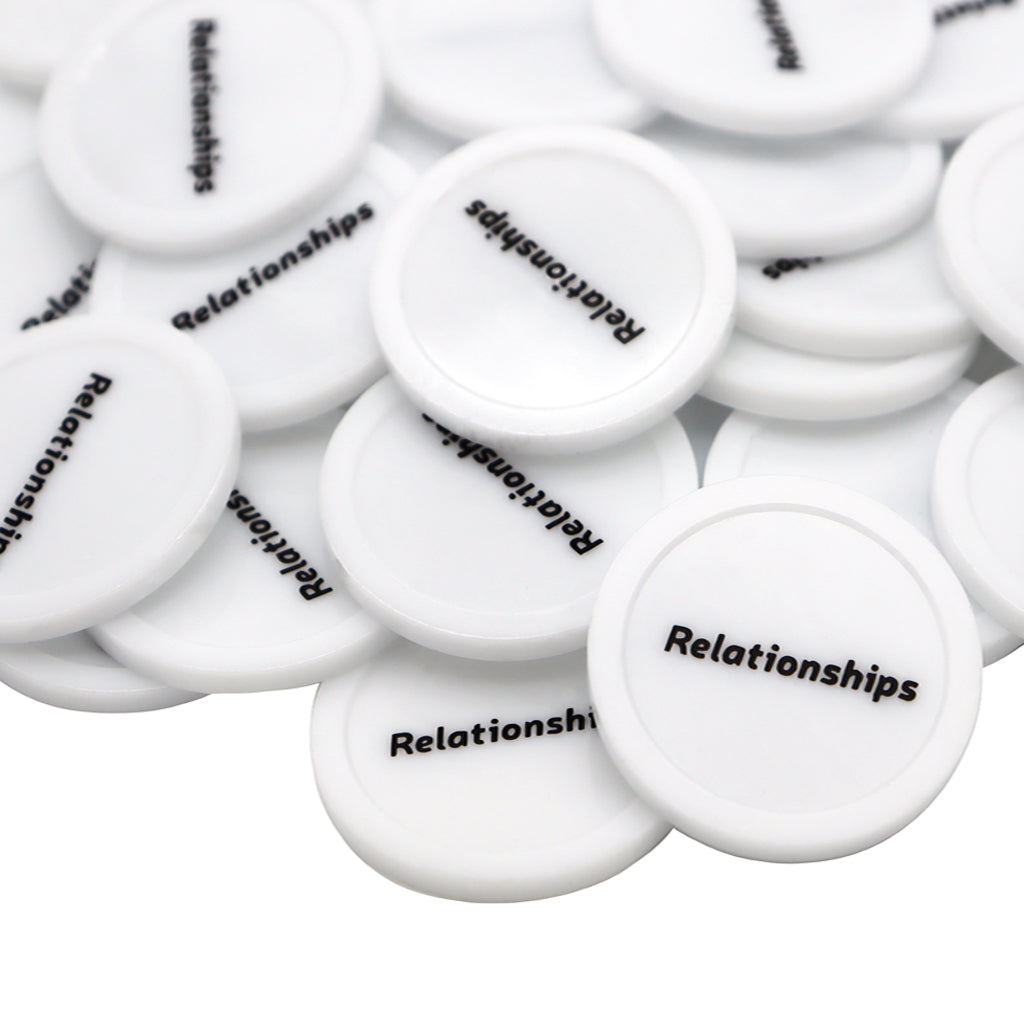 Outlet White Tokens With Relationships | CombiCraft
