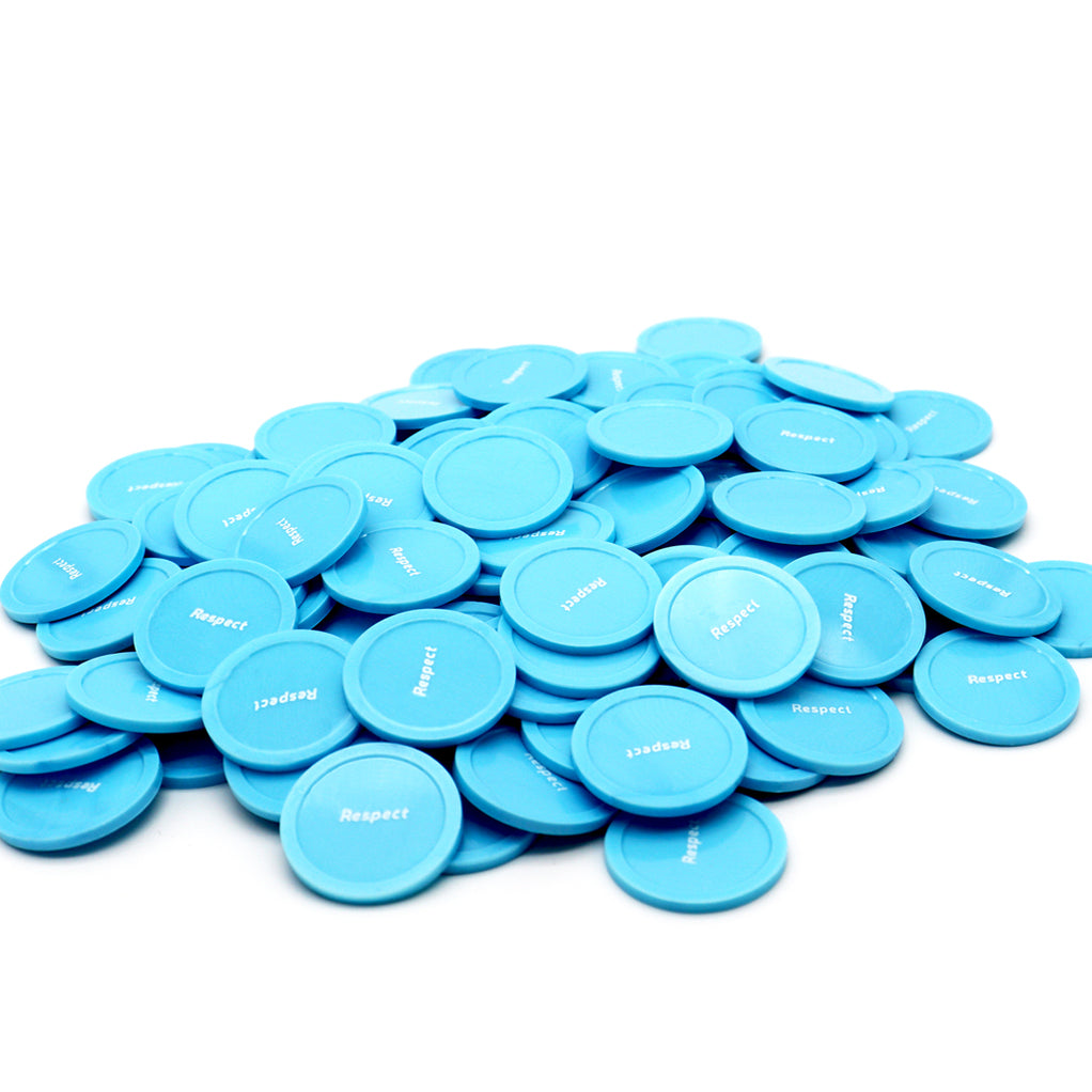 Blue Counter Token Outlet Blue Tokens With Respect | CombiCraft