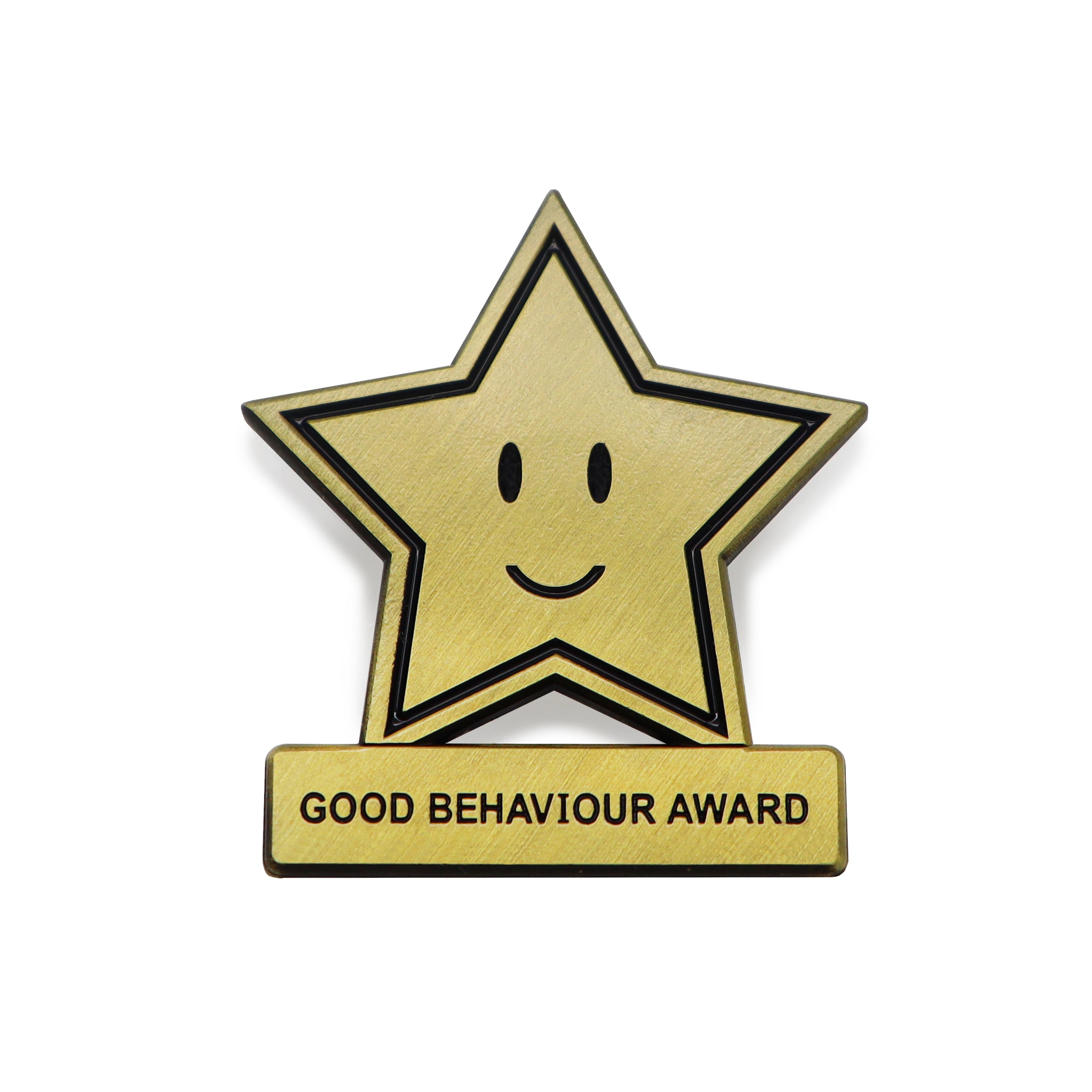 Best Behaviour Ribbon Good Behaviour Star Pin | Metal Pin | Badge