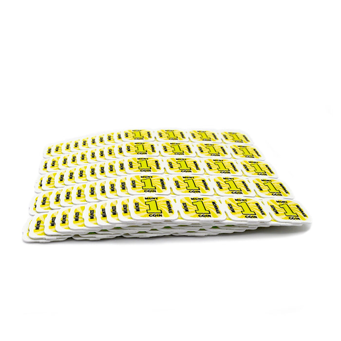 Snap Sheet Tokens - Yellow