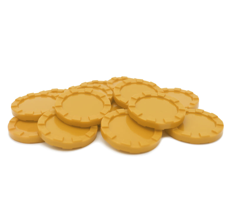 OUTLET Stackable Tokens 40mm - Yellow