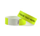 Custom Tyvek Wristbands - Yellow