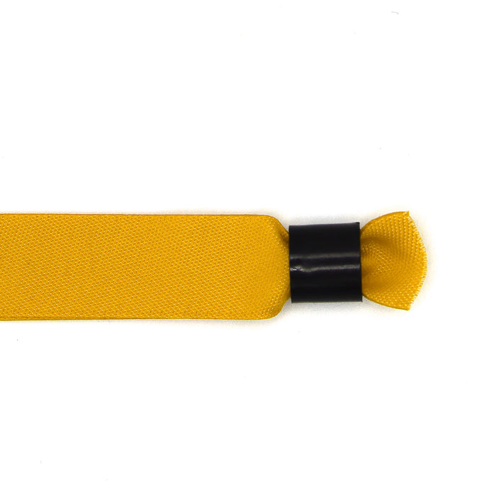 Fabric Wristbands - Yellow