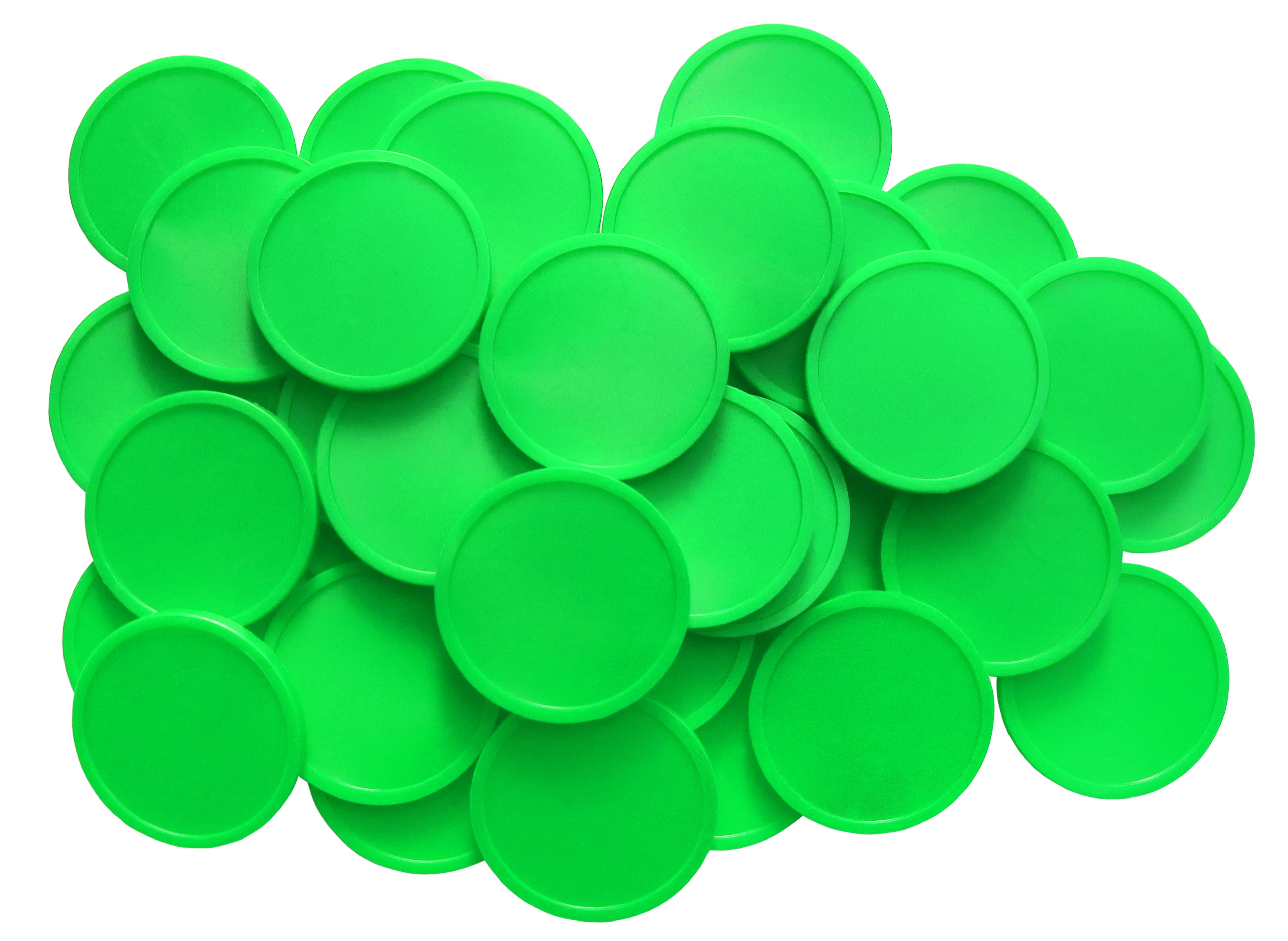 Neon Green Round Reward Tokens | CombiCraft Australia